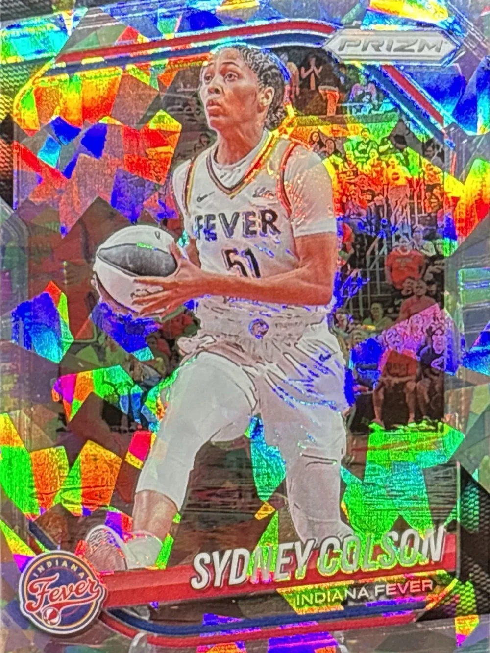 Panini Prizm Sydney Colson Holofoil Basketball Trading Card - Multicolor Prism